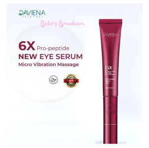 Daviena 6X Pro- peptide Lifting Eye Serum 20ml Serum Mata Panda Berkantung Anti Kerut Mata