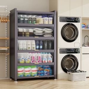 KOI เทา/ขาว ตู้เก็บของ ตู้เก็บของ รถเข็นเก็บของ เก็บของเฟอร์นิเจอร์ ตู้ลิ้นชักแบบพลิก ตู้เก็บของอเนกประสงค์ความจุใหญ่ สนิม กันเชื้อรา พร้อมส่ง