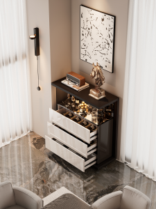 Italian Minimalist High-end Storage Cabinet