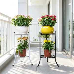 WANGXINGHEYUE | Multipurpose Mobile Iron Garden Rack