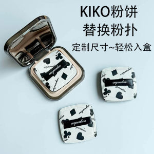 Kiko Makeup Sponge Replacement Velvet Dry Wet Use Professional Setting Powder Loose Powder Sponge Air Cushion Non-Powdering