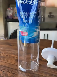 TAGO ขวดปั๊ม 500/1000มล ขวดปั๊มสบู่เหลว แบบกดบรรจุ พลาสติกใส สําหรับแชมพู ครีมนวด โลชั่น น้ำยา สบู่เหลม