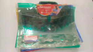 ADVENTURER Expanding Plastic Envelope w/ Handle [Long]