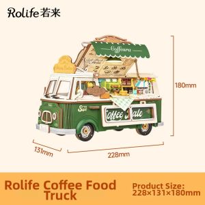 JINWUCHUANGYI | London Bus 3D Educational Wooden Puzzle