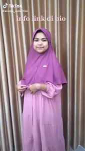 Jilbab Instan Dewasa Bergo Plisket Tali Kepang Bahan Jersey Terbaru / Alodys Collection