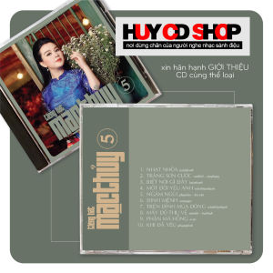 Đĩa CD MAC THUỶ vol 2 Nhạc tiền chiến Đĩa lòng Trắng Chất Lượng cao Âm Thanh chuẩn HUY CD SHOP