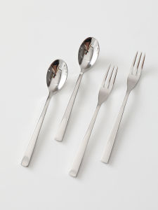 Thickened Luxurious Stainless Steel Dessert Fork 304
