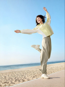 Purcotton | UV Protection Summer Breeze Breathable Sporty Loose Leg Trousers