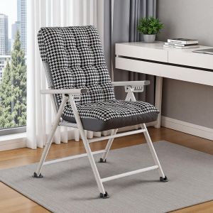 เก้าอี้พับนอนได้สำหรับใช้ในบ้านและสำนักงาน เก้าอี้พักผ่อนกลางวันสำหรับหอพักนักเรียน วันพักผ่อนในสวน วันพักผ่อนกลางวัน วันพักผ่อนกลางวัน