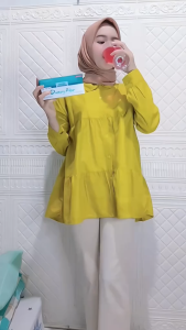 Moorkoedal Dietary Fiber Drink 14sachet Minuman Serat Makanan Detox Usus Pengganti Makan BPOM&HALAL