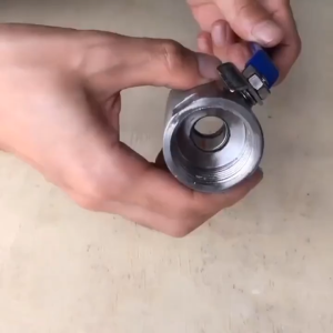 Stainless Steel Ball Valve Female Threaded 1/2 3/4 1 1*1/4‘ 1*1/2‘Sanitary Ball Valve Straight