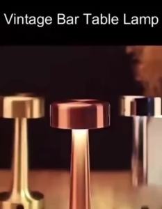 UORRIS โคมไฟร้านอาหาร โคมไฟตั้งโต๊ะ โคมไฟ LED มินิมอล ตกแต่งห้อง โต๊ะอาหาร แบบชาร์