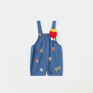 DUDUJIA | Quần Dungarees Hình Cartoon Cho Bé Mùa Hè