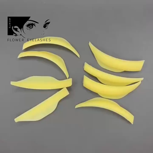 Bantalan Lash Lift Silicone 4 Pcs Sweetheart Eye Patch Anti Keriput Penutup Mata Warna-warni untuk Eyelash Extension & Curl