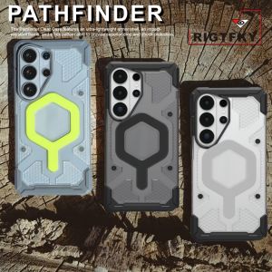 Pathfinder Armor Phoen Case For Samsung Galaxy S26 Ultra S25 S24 S23 Military Impact-resistant Transparent Protective Cover