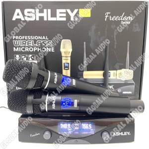 Microphone Ashley Freedom & D99 Hitam Original 2bh Microphone ASHLEY FREEDOM & D 99 Bagus Murah Bestseller ( Bisa COD )
