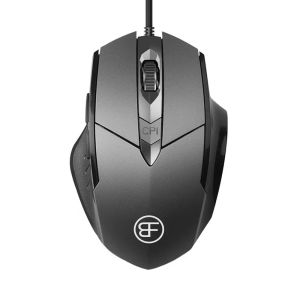 Wired Mouse Ergonomic Design DPI Adjustable 6 Buttons USB Wired Optical Computer Mouse for PC Laptop Computer Mac Notebook