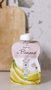 (Bundle of 10) Popote - Organic Apple Puree / 10 x 120g / Baby Food / 100% Made in France