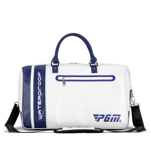 PGM Men Golf Clothing Bag Water Proof PU Ball Bag Large Capacity Clothes Bag Golf Shoes Bag Travelling Storage Handbag