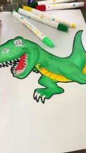 จัดส่งจากประเทศไทย สีเทียนปลอดสารพิษ 24/36/48สี มือของเด็กไม่สกปรก ดินสอสีล้างทําความสะอาดได้ อุปกรณ์วาดภาพสําหรับเด็ก