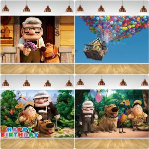 Beast Kingdom | Hot Air Balloon Jungle Adventure Background Up Theme Party Background Up Birthday Party Decoration Baby Baptism Photo poster