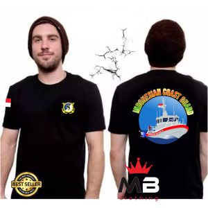 BAJU KAOS COAST GUARD KPLP Premium Bahan Tebal / KAOS COASTGUARD / KAOS COAST GUARD KPLP