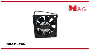 MAG BR6T_Fan for Motor Gear Box for Guardhouse MAG Barrier Gate BR618T BR630T BR660T Left or Right use Black BR6T-FAN