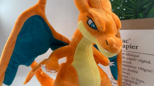 Thú bông pokemon rồng Charizard Lizadon tuyệt đẹp (40cm) khớp bẻ tạo kiểu hàng chính hãng pokemon full tem full tag xịn