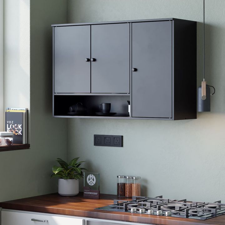 KITCHEN SET ATAS MINIMALIS LEMARI DAPUR GANTUNG TEMPEL DINDING LEMARI  KABINET DAPUR MURAH | Lazada Indonesia