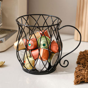 FISHIN COFFEE Coffee Capsule Storage Rack Coffee Bar Display Rack K213