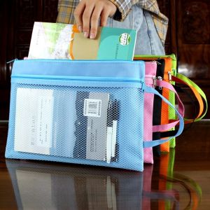 กระเป๋าเอกสารผ้าใบ A4 สองชั้น กระเป๋าใส่หนังสือ งานวิชาการ กระเป๋าใส่เอกสาร กระเป๋าใส่ใบรับรองการตั้งครรภ์ กระเป๋าใส่เอกสารธุรกิจ