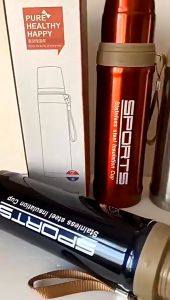 Termos Vacuum Cup Sport 750ML Tumbler Cup Travel Stainless Steel Tahan Panas dan Dingin