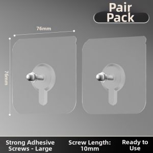 ROLONG | No-Drill Adhesive Mounting Hooks