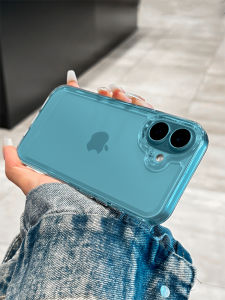 บางเฉียบ โปร่งแสง เคสโทรศัพท์ซิลิโคนสําหรับ Iphone 16 Pro Max ครอบคลุมเต็มรูปแบบฝาครอบป้องกันป้องกันการล่มสลายสําหรับผู้ชายและผู้หญิง