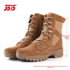 3515 | Brown Outdoor Training Boots for Hiking and Running Men