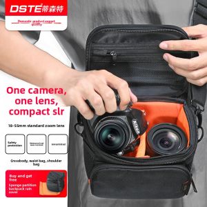 DSTE | Shoulder Crossbody Waist Camera Bag for DSLR Mirrorless Camera 12*11*17cm