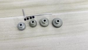 Bánh Răng Kim Loại Cho Xe RC Tamiya TT01 TT02 TB02 TA05 18T 19T 24T 25T Nâng Cấp Phụ Kiện Bánh Răng Động Cơ