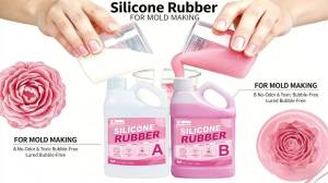 Liquid Silicone Rubber-Performance Making Kit Fast Curing - Ideal for Casting Resin Soap Wax Crafts and DIY Projects