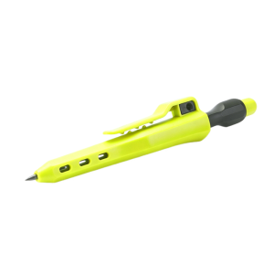 MROOFUL | 2.8mm Mechanical Carpenter Pencil Deep Hole Mechanical Pencil Marker with Built in Sharpener for Carpenter Woodworking Architect