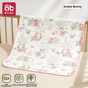 AIBEIDILA | Waterproof Breathable Washable Infant Diaper Pad