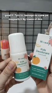 [Authentic] Wiieey 50ml Kids Deodorant Mild & Soft Plant Ingredients Gentle Odor Care