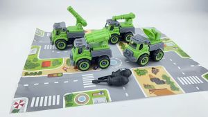 Mainan Edukasi Bongkar Pasang Mobil Truk Militer DIY