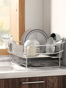 BANGJIE | Drainage Stainless Steel Kitchen Storage Rack