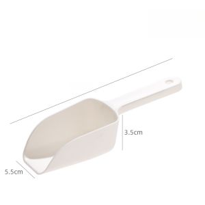 Plastic Ice Scoop Multi-use Food Spoon for Rice Milk Tea Shop Specialized Ice Maker Scoop Flour Ice Block Kitchen Tool