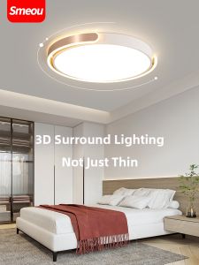 smeou | Round LED Minimalist Romantic Bedroom Ceiling Light