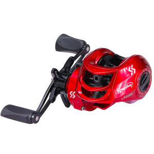 Pemutar Senar Pancing Luar Ruangan Penggulung Senar Pancing 18 + 1BB Sistem Rem Magnetik Rasio Gir 7.2:1