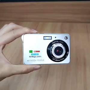 Kamera digital retro HD Digicam Kamera Pocket 48MP Kamera Kamera digital pocket ORIGINAL FULL SET 48MP Layar LCD 27 Inci Digital Camera Mini Pembesaran 8X Anti-guncangan Yang Cerdas