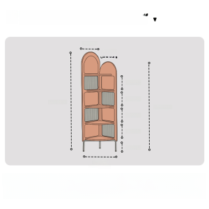 Scandinavian Solid Wood Corner Shelf Living Room Small Apartment Corner Triangle Cabinet Wall-to-Wall Corner Cabinet Bedroom Storage Rack