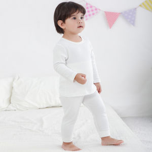 Pure Cotton Childrens Underwear Set Warmth Sleepwear for Boys And Girls Spring Autumn Winter Seasonal Thermal Underpants