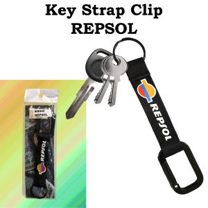 Key Strap Clip Keychain Key Chain REPSOL